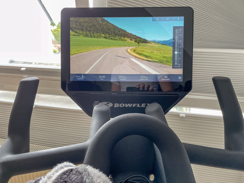 Motivierend: Videostrecke beim Workout mit dem Bowflex Velocore