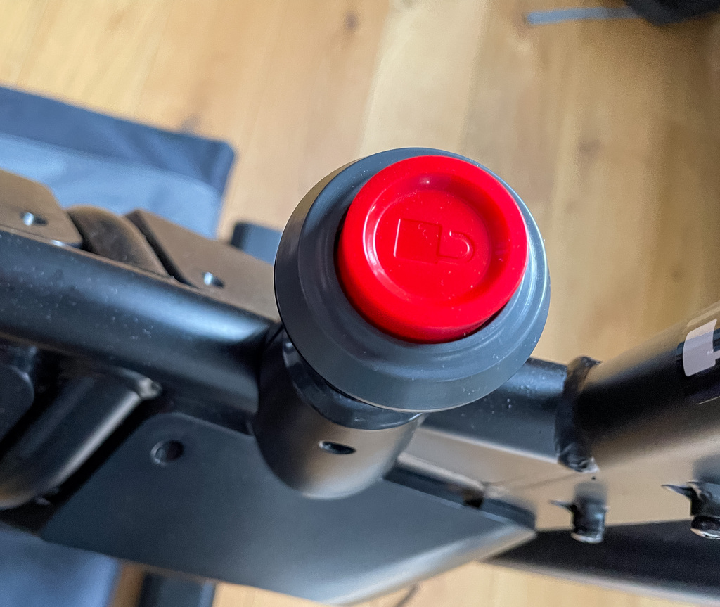 Kipp-Entriegelung beim Bowflex Velocore
